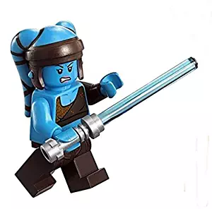 LEGO Aayla Secura Minifigure with Lightsaber