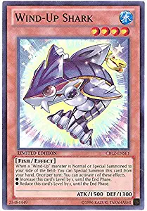 Yu-Gi-Oh! - Wind-Up Shark (CBLZ-ENSE1) - Cosmo Blazer: Special Edition - Limited Edition - Super Rare