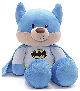 GUND Jumbo Fuzzy Blue Batman Plush Stuffed Bear 25"