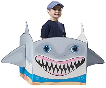 Shark Summer Sit in Prop Party Decoration Standup Photo Booth Background Backdrop Decor Scene Setter Cardboard Cutout
