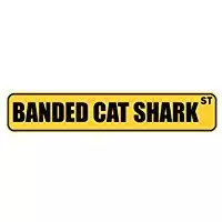 Banded Cat Shark ST - Animals - Street Sign [ Decorative Crossing Sign Wall Plaque ]