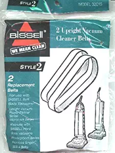 Bissell Style 2 / Singer SDB-4 Vacuum Cleaner Belts / 2 pack - Genuine OEM 32015