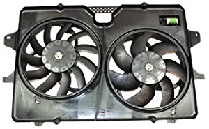 TYC 622120 Ford/Mercury Replacement Radiator/Condenser Cooling Fan Assembly
