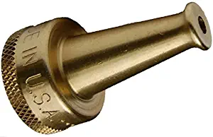 Solid Brass Hose Jet Sweeper Nozzle ~ Made in USA ~ with Extra Washers