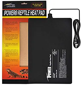 iPower Reptile Heat Pad Under Tank Terrarium Warmer Heat Mat for Small Animals