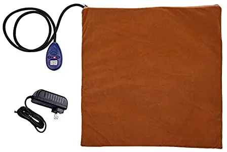 VietFA Houses, Kennels & Pens - 5050cm Square Pet Dog Heating Pad Waterproof Electric Heating Pad Warmer Mat Bed Blanket for Pet Dog Cat 1 PCs