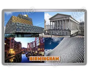 Birmingham City England UK - Souvenir Fridge Magnet (Standard: 70x45mm)