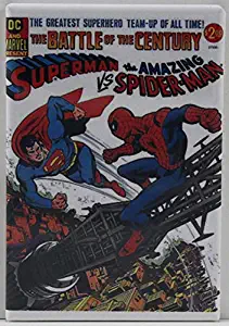 Superman Vs. The Amazing Spider-Man Refrigerator Magnet.