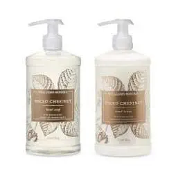 Williams Sonoma Hand Soap & Hand Lotion Duo (Spiced Chestnut)