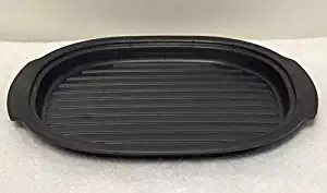 Tupperware Ultra Pro Oval Oven & Microwave Safe Plate New Cosmos Black