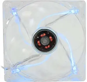 Rosewill 120mm LED Cooling Case Fan for Computer Cases Cooling, Blue RFTL-131209B