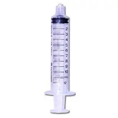 General Purpose Syringe - 10cc Luer Lock Tip, NO Needle - Box of 100