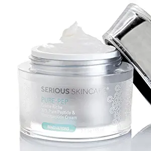 Serious Skincare Pure-pep Creme Riche 30% Peptide Cream 2 Oz. Fast Shipping