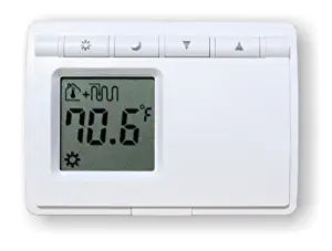 Azel D-28F: NON-PROGRAMMABLE DIGITAL THERMOSTAT FOR HYDRONIC RADIANT FLOOR HEATING (BATTERY OPERATED)