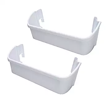 2-Pack ER240323001 Electrolux Replacement Refrigerator Door Bin, White