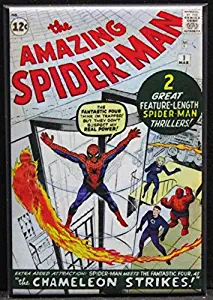 The Amazing Spider-Man #1 Comic Book Cover Refrigerator Magnet.