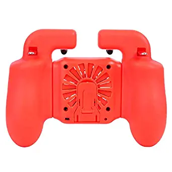 H5 Cooling Fan Gamepads Game Pad Handle Gaming Controller Joystick for iOS Android Cell Phone Mobile PUBG Aid Holder Stand