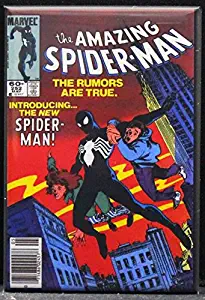 The Amazing Spider-Man #252 Comic Book Cover Refrigerator Magnet.