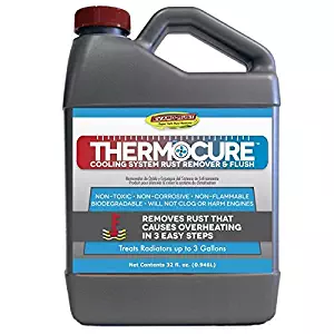 Thermocure Coolant System Rust Remover, Safely Removes the Rust from Cars Cooling System, 32 oz Bottle