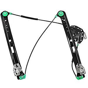 Window Regulator for 1999-2005 BMW 3 Series E46 Sedan/Wagon, 325i 325xi 330i 330xi 323is 328is 323i 328i, Front Right Passenger Side, Without Motor.