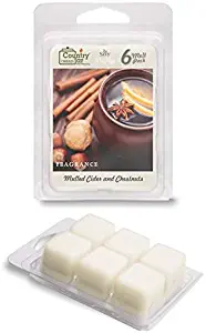 Country Jar Mulled Cider and Chestnuts Soy Wax Melts/Tarts (2.75 oz. 6-Cube Pack) Pick 3 Sale! 3 or More (Mix or Match)