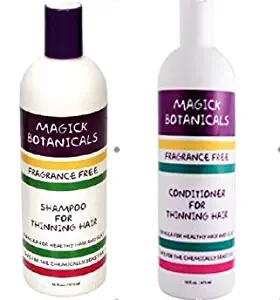 Magick Botanicals Shampoo & Conditioner Set for Thinning Hair
