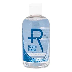 Recovery Oral Piercing Aftercare Sea Salt Mouth Rinse - Alcohol Free Healing Solution Saline Mouthwash, 8 Ounces