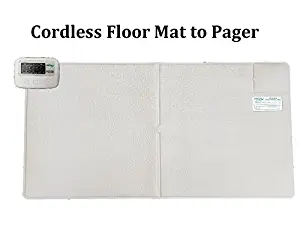 Cordless Floor Mat That Send Signal to Pager System - So That You Can Get to Them So They Don't Walk Alone