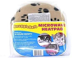 Pet Heating Pad by Snuggle Safe | Microwavable Pet Warmer Pad, Animal Heating Pads | 2 Pack