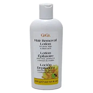 Gigi Hair Removal Lotion 8oz. Arms/Legs/Bikini (3 Pack)
