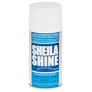 Sheila Shine 461216 Stainless Steel Cleaner and Polish, 10 oz.