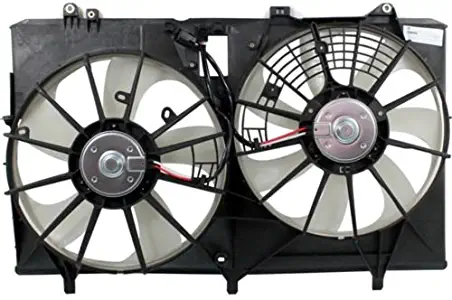 Make Auto Parts Manufacturing - RX350 10-15/SIENNA 11-16 RADIATOR FAN SHROUD ASSEMBLY, Dual Fan, w/Towing Pkg. - TO3115168