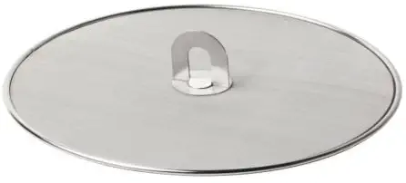 Ikea 101.125.30 Stabil Splatter Screen, Stainless Steel, 13-Inch, Silver