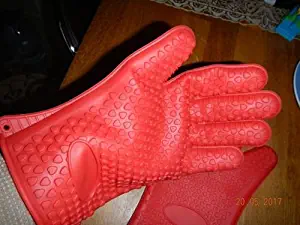 Harlov Lava Grips Silicone BBQ Gloves, One Pair