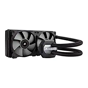 Corsair CW-9060025-WW Hydro Series H100i V2 240 mm Extreme Performance All-in-One Liquid CPU Cooler - Black (Renewed)