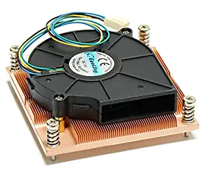 Cooljag DAY-7 1U CPU Cooling fan w/ PWM blower - Socket LGA 1366/1356 (JACLB13C)