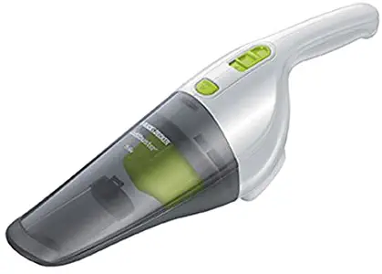 BLACK+DECKER Dustbuster Cordless Hand Vac, frosted silver, white