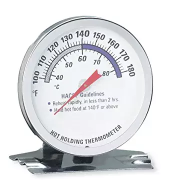 Taylor 5980N Hot Holding Thermometer, NSF Listed. Temperature Range is 100 to 180°F