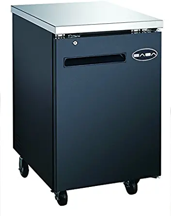 SABA 23" Back Bar Cooler, 27" Depth