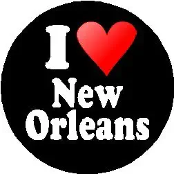 I Love New Orleans MAGNET (heart)