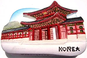 Gyeongbokgung Palace Seoul South Korea, High Quality Resin 3d Fridge Magnet