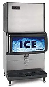 Elevation Series CIM0836HA Modular Cube Ice Maker, air-cooled 896 lb production/24 hours | Half-dice (200lb C/T Ice Dispenser | IOD200+KBT25030)