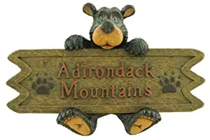 Magnet, Adirondack Mountains, Bear Sign Collectible, 4.5-inch