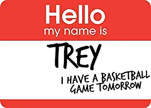 Magnet hi, My Name is Trey Vine Magnetic Car Sticker Decal Bumper Magnet Vinyl 5"