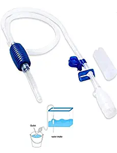 MingDak Fish Tank Gravel Cleaner - Siphon Vacuum Aquarium Cleaning Pump Kit for Water Changing and Gravel Cleaning, BPA Free