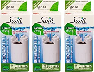 Swift Green Filters SGF-G9-3 Refrigerator Water Filter, 3-Pack