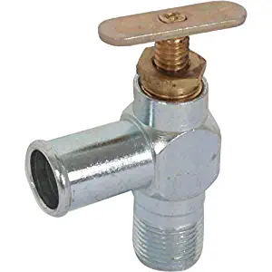 MACs Auto Parts 32-50379 Hot Water Heater Shut Off Valve - Threads Into Cylinder Head -