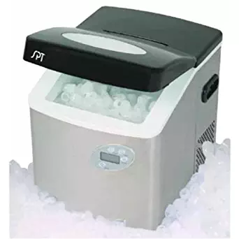 SPT IM-101S PORTABLE ICE MAKER WITH STAINLESS STEEL HOUSING