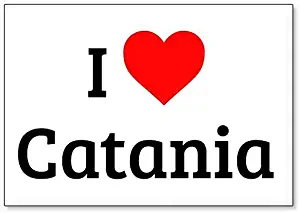 I Love Catania, fridge magnet (design 1)