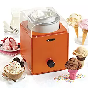 Bella 1.5 QT Ice Cream Maker - Orange